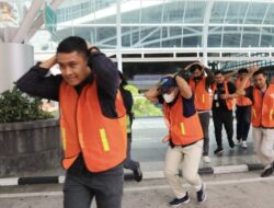 Uji Kemampuan dan Kesigapan Personel Jelang KTT G20, Angkasa Pura I Gelar Latihan Penanggulangan Keadaan Darurat di Bandara I Gusti Ngurah Rai Bali