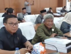 Rapat Paripurna Ke XX Penyampaian Laporan Hasil Pembahasan Komisi Terhadap Perubahan APBD TA 2022 DPRD Kabupaten Muara Enim