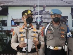 Kapolres Tabanan Lantik 8 Personil Kenaikan Pangkat Pengabdian Dengan Tetap Disiplin Prokes