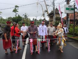 Bupati Bangli Resmikan Jalan Penghubung Antar Kecamatan