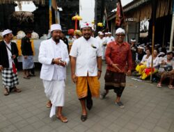 Pemkab Klungkung Ngaturang Bakti Penganyar di Pura Puncak Penulisan, Pura Tuluk Biyu, dan Pura Ulun Danu Batur