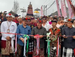 Tingkatkan Perputaran Ekonomi dan Kenyamanan Masyarakat, Bupati Bangli Kembali Resmikan Jalan