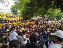 Antusias Peserta Jalan Sehat Golkar Di Buleleng Membludak