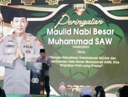 Peringati Maulid Nabi Muhammad SAW, Kapolri: Sinergitas Elemen Bangsa Wujudkan Persatuan