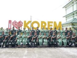 Kunker Ke Makorem 045/ Garuda Jaya, Pangdam II/Sriwijaya Sampaikan Program Unggulan TNI AD