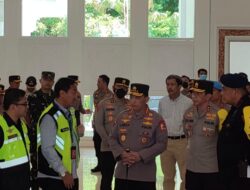 Kakanwil Kemenkumham Bali Dampingi Kapolri, Cek Kesiapan Gedung VVIP