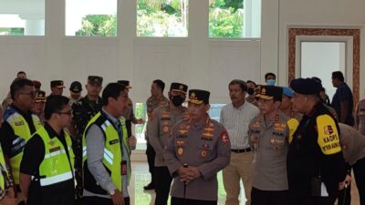 Kakanwil Kemenkumham Bali Dampingi Kapolri, Cek Kesiapan Gedung VVIP