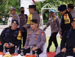 Kapolri Tinjau Pelaksanaan Geladi Bersih Gelar Pasukan Ops Puri Agung 2022