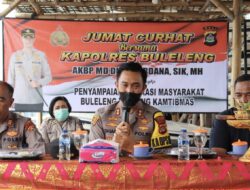 Masyarakat dari 3 Desa di Kecamatan Sawan, “Curhat” dengan Kapolres Buleleng