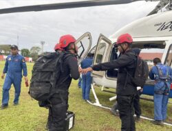 Polri Sisir Lokasi Desa Diduga Terisolir Pakai Helikopter dan Drone