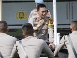 Momen Kebersamaan Kapolres Buleleng Bersama Siswa Latja, Berikan Pemahaman Fungsi dan Tugas Pokok