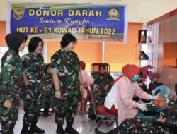 Donor Darah Kowad Kodam II /Sriwijaya