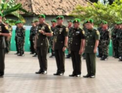 Komandan Kodim 0404 / Muara Enim Pimpin Upacara Ziarah Nasional dalam rangka Peringatan Hari Juang TNI AD ke-77 Tahun 2022