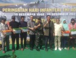 Jajaran Kodam II/Sriwijaya Gelar Upacara dan Syukuran Puncak HUT Infanteri