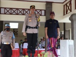 Cek Persiapan Pengamanan Nataru, Polres Buleleng Laksanakan Apel Gelar Pasukan