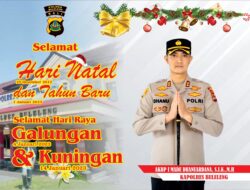 Kapolres Buleleng Mengucapkan Selamat Natal dan Tahun Baru