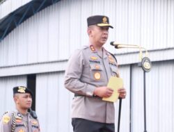 Kapolda Sumsel Pimpin Upacara Kenaikan Pangkat Personil Polda Sumsel Periode Januari 2023