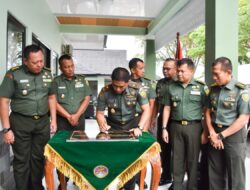 Brigjen TNI M. Naudi Nurdika Resmikan Rumah Dinas Korem 044/Gapo