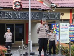 Setiap Kamis, Personil Polres Muara Enim Polda Sumsel Laksanakan BINROHTAL