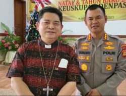 Sukses Amankan Nataru, Uskup Denpasar Apresiasi Kinerja Polda Bali