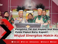Panglima TNI dan Kepala Staf Resmikan Polda Papua Baru, Kapolri: Wujud Sinergitas Makin Kokoh
