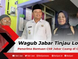 Wagub Jabar Tinjau Lokasi Penerima Bantuan CSR Jabar Caang di Cilembu