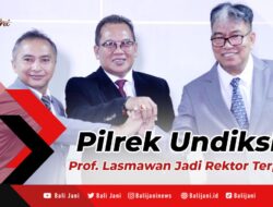 Pilrek Undiksha, Prof. Lasmawan Jadi Rektor Terpilih