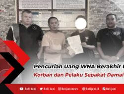 Pencurian Uang WNA Berakhir Damai, Korban dan Pelaku Sepakat Damai