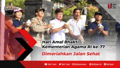 Hari Amal Bhakti Kementerian Agama RI ke-77 Dimeriahkan Jalan Sehat