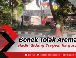 Bonek Tolak Aremania Hadiri Sidang Tragedi Kanjuruhan