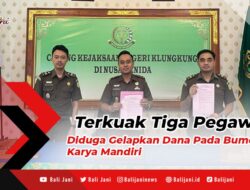 Terkuak Tiga Pegawai Diduga Gelapkan Dana Pada Bumdes Karya Mandiri