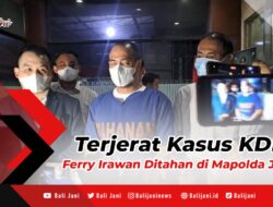 Terjerat Kasus KDRT Ferry Irawan Ditahan di Mapolda Jatim