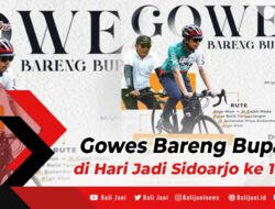 Gowes Bareng Bupati di Hari Jadi Sidoarjo ke 164