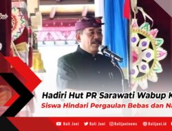 Hadiri Hut PR Sarawati Wabup Kasta : Siswa Hindari Pergaulan Bebas dan Narkoba