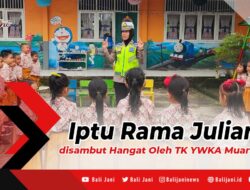 Iptu Rama Juliani disambut Hangat Oleh TK YWKA Muara Enim