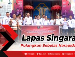 Lapas Singaraja Pulangkan Sebelas Narapidana