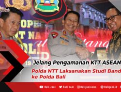 Jelang Pengamanan KTT ASEAN 2023, Polda NTT Laksanakan Studi Banding ke Polda Bali