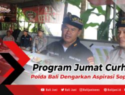 Program Jumat Curhat, Polda Bali Dengarkan Aspirasi Sopir Bus