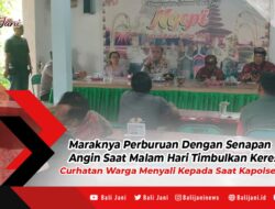 Maraknya Perburuan Dengan Senapan Angin Saat Malam Hari Timbulkan Keresahan, Curhatan Warga Menyali Kepada Saat Kapolsek Sawan