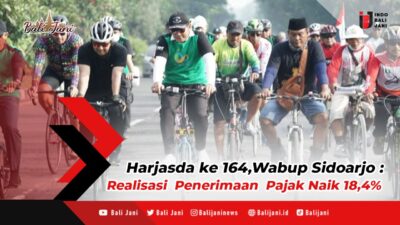 Harjasda ke 164, Wabup Sidoarjo : Realisasi Penerimaan Pajak Naik 18,4%
