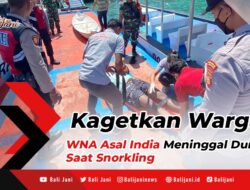 Kagetkan Warga, WNA Asal India Meninggal Dunia Saat Snorkling