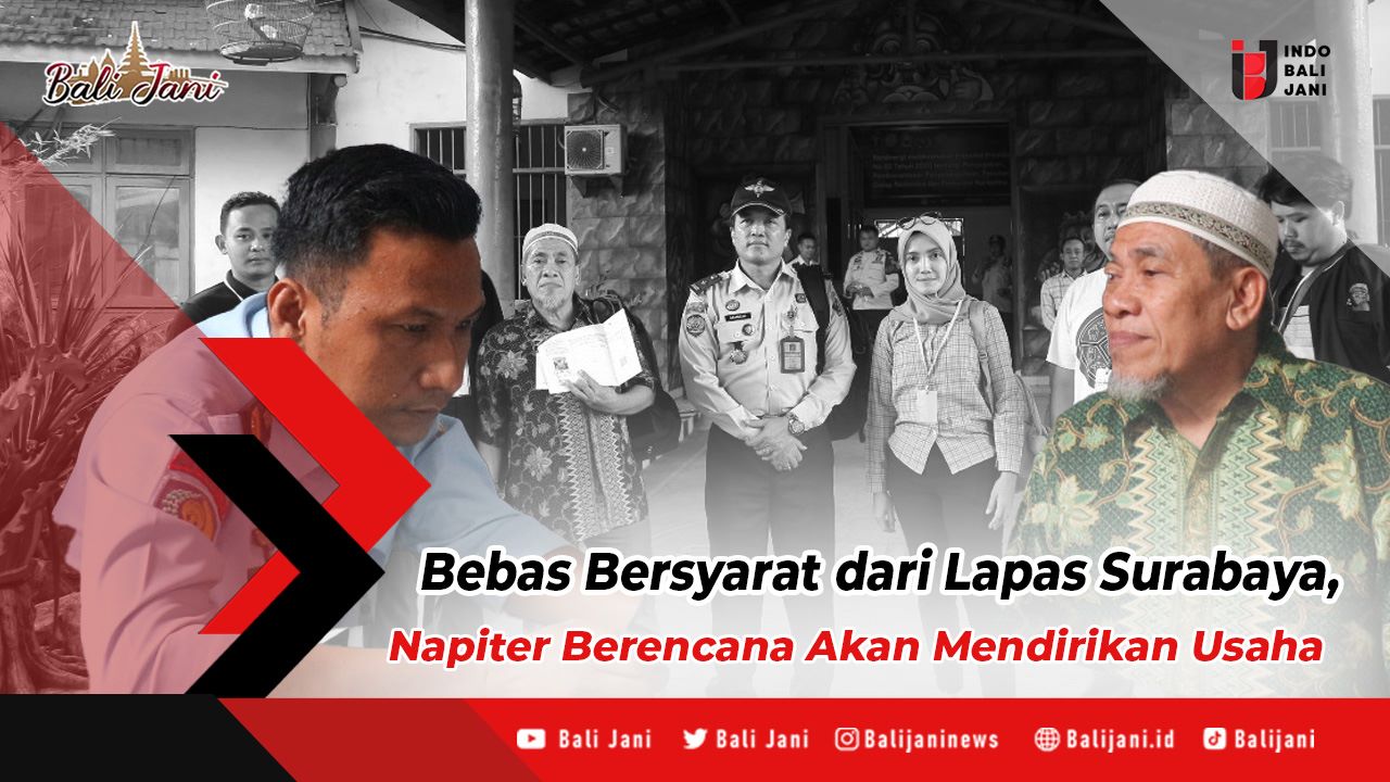 Bebas Bersyarat Dari Lapas Surabaya, Napiter Berencana Akan Mendirikan ...