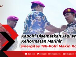 Kapolri Disematkan Jadi Warga Kehormatan Marinir, Sinergitas TNI-Polri Makin Kokoh