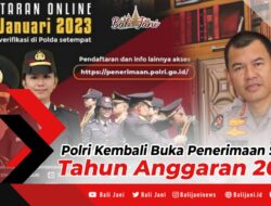 Polri Kembali Buka Penerimaan SIPSS Tahun Anggaran 2023