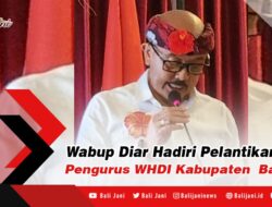 Wabup Diar Hadiri Pelantikan Pengurus WHDI Kabupaten Bangli