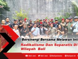 Bersinergi Bersama Melawan Intoleran, Radikalisme Dan Separatis Di Wilayah Bali