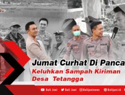 Jumat Curhat Di Pancasari, Keluhkan Sampah Kiriman Desa Tetangga