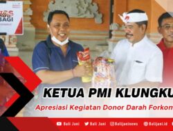 Ketua PMI Klungkung Apresiasi Kegiatan Donor Darah Forkom BPD