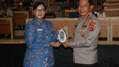 Masuk Penilaian Zona Hijau, Polres Jajaran Polda Bali terima Pengahargaan dari Ombudsman RI