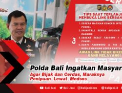 Polda Bali Ingatkan Masyarakat Agar Bijak dan Cerdas, Maraknya Penipuan Lewat Medsos